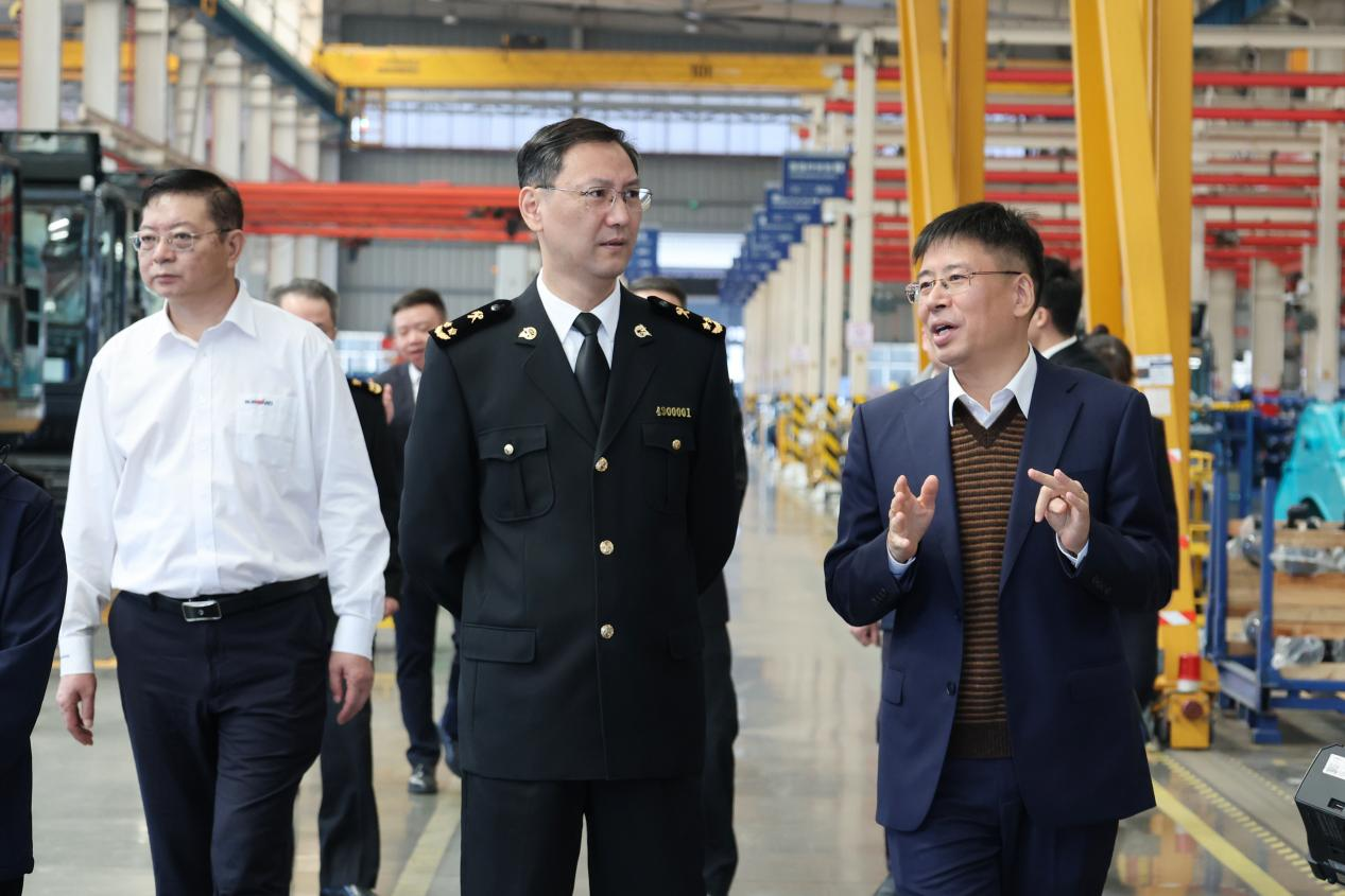 长沙海关关长、党委书记顾炯调研SG胜游智能