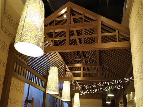 【客厅与餐厅隔断中式屏风定制工厂中式吊顶定做】- 