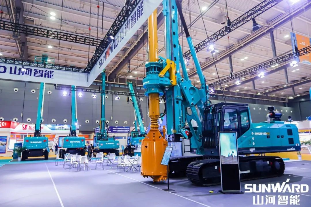 “SG胜游绿”亮相长沙国际工程机械展，50余款产品尽显SG胜游智能创新实力
