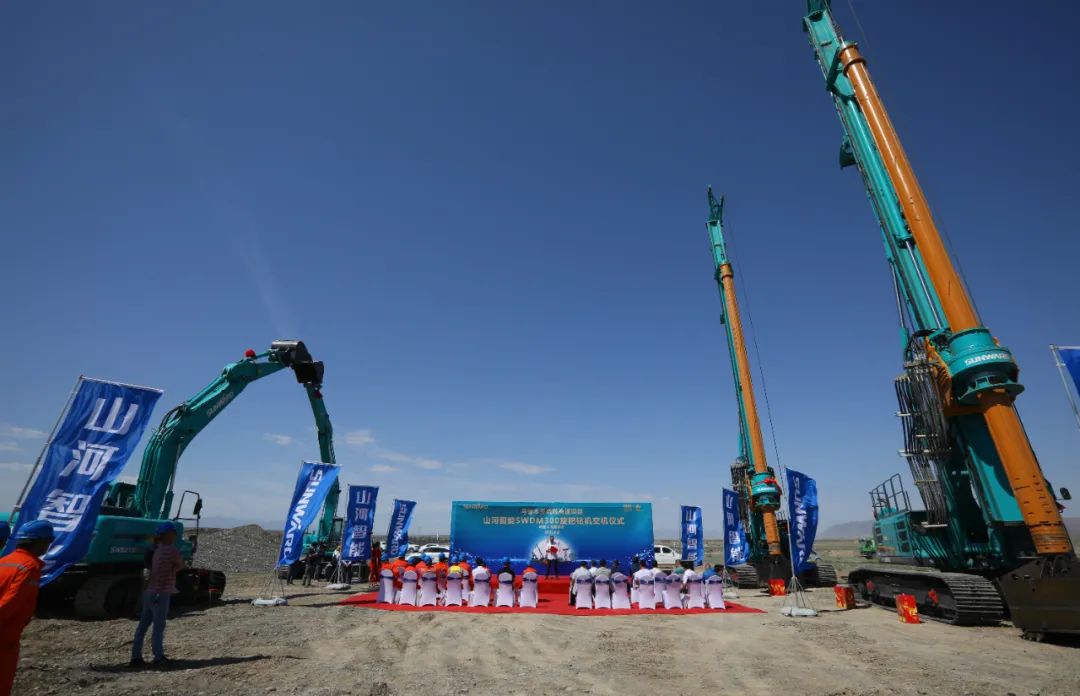 SG胜游智能产品交付中国能建葛洲坝集团，助力建设大美新疆