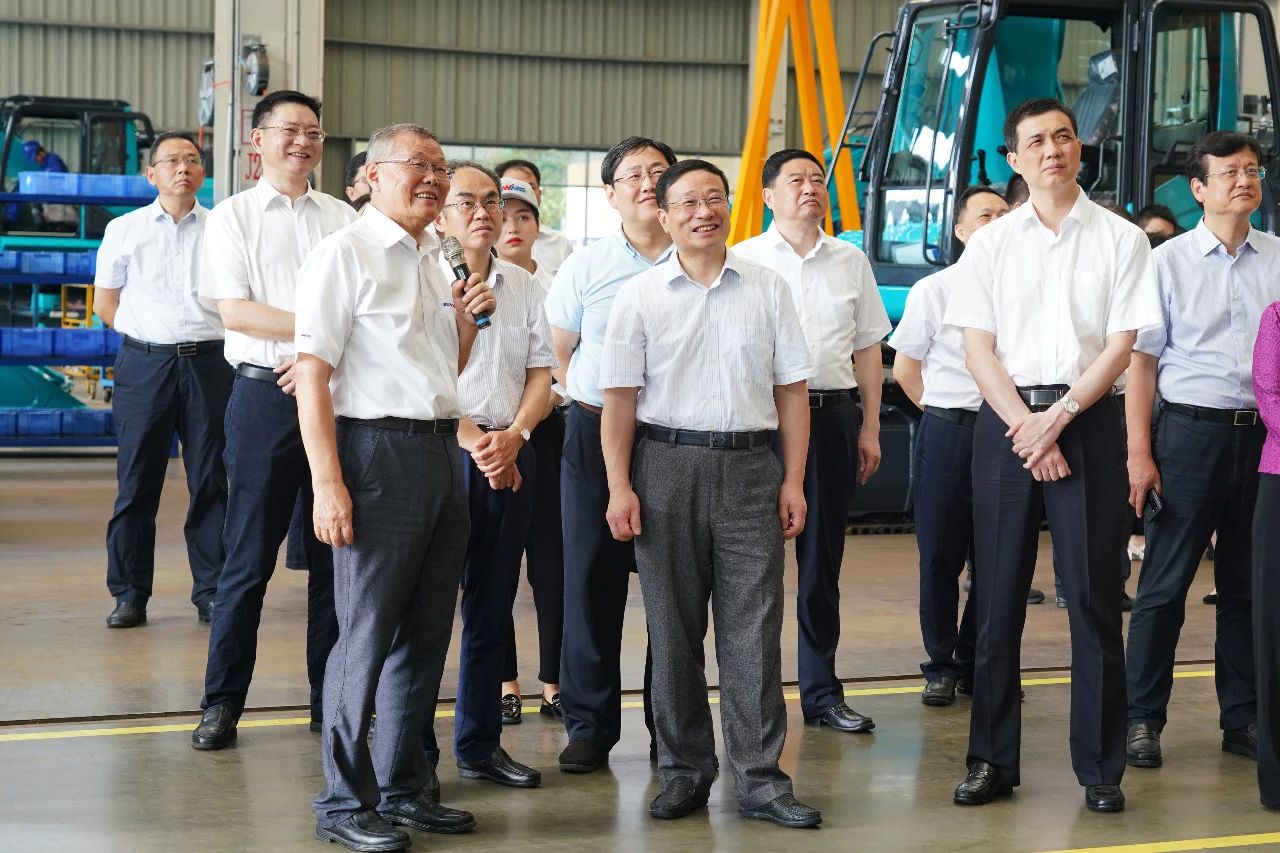 国家统计局总经济师毛盛勇率团调研考察SG胜游智能