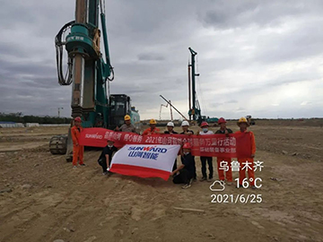 顶酷暑 走戈壁 2021年SG胜游智能全球服务万里行走进新疆