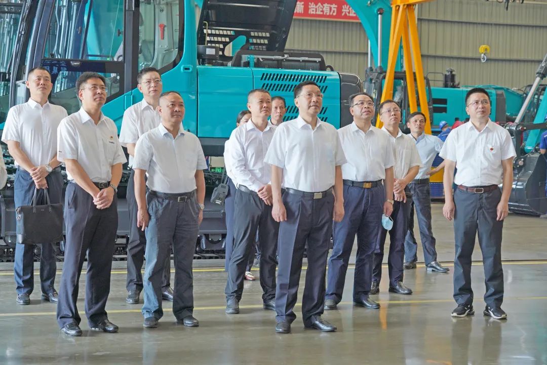 湖南省委常委、省纪委书记、省监委代理主任王双全调研SG胜游智能