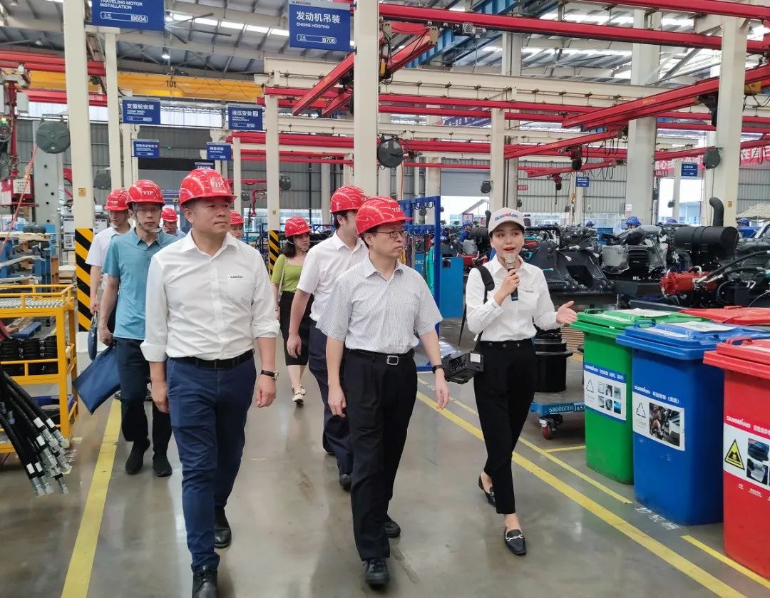 中国国际贸易促进委员会领导一行调研SG胜游智能