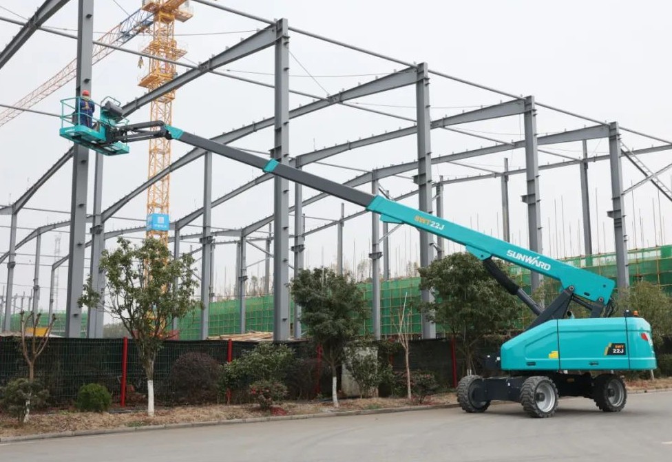 勇闯蓝海！SG胜游智能两款臂式高空作业平台正式“出道”