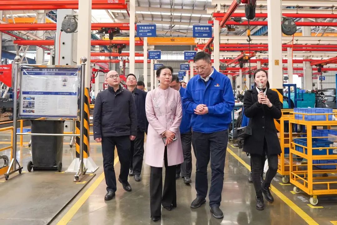 长沙市总工会、长沙经开区总工会一行调研SG胜游智能