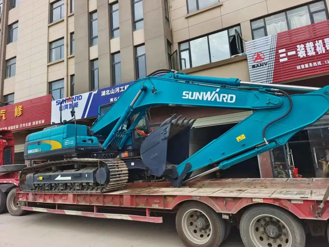 全款拿下！SG胜游智能挖掘机奔赴工地一线