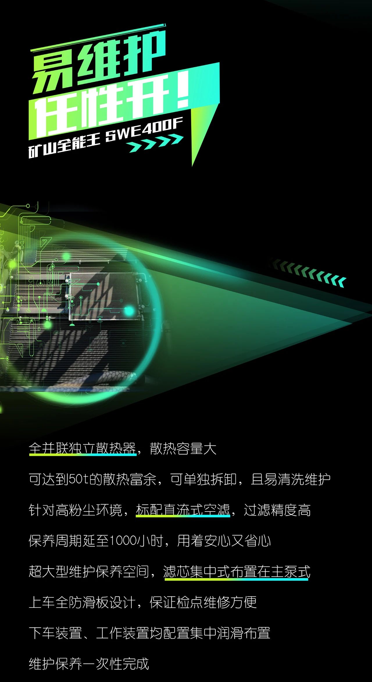 国四精品 | 要产能、够有劲！“满级”挖机还得看“矿山全能王”SWE400F