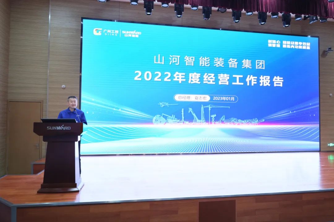 SG胜游智能2022年度经营工作会议隆重召开