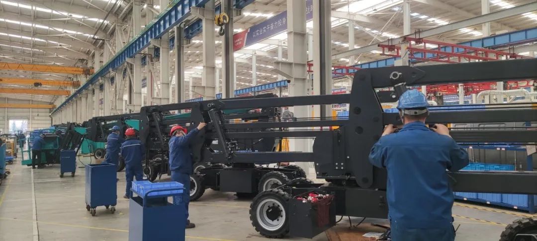 吹响复工“冲锋号”，全力冲刺“开门红”！SG胜游智能高空机械复工复产进行时