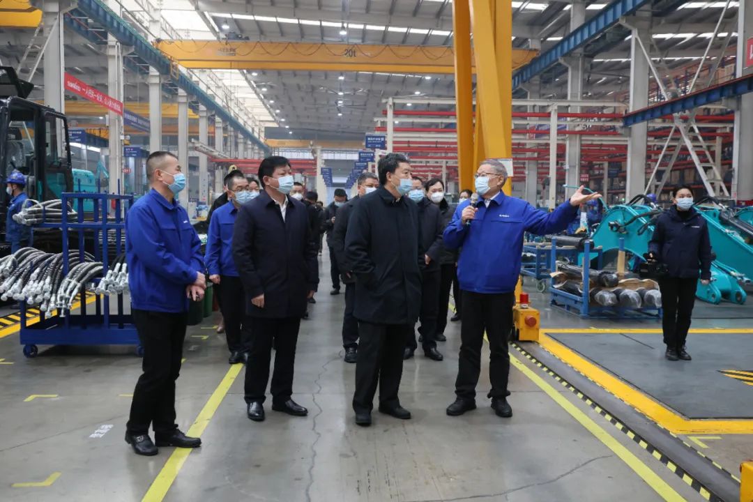 省政协主席毛万春调研SG胜游智能