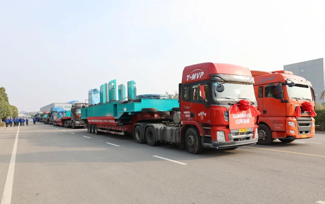 喜迎龙抬头！SG胜游智能大吨位PDP工法引孔式静力压桩机出征哥伦比亚