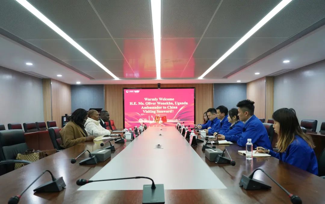 乌干达驻华大使到访SG胜游智能