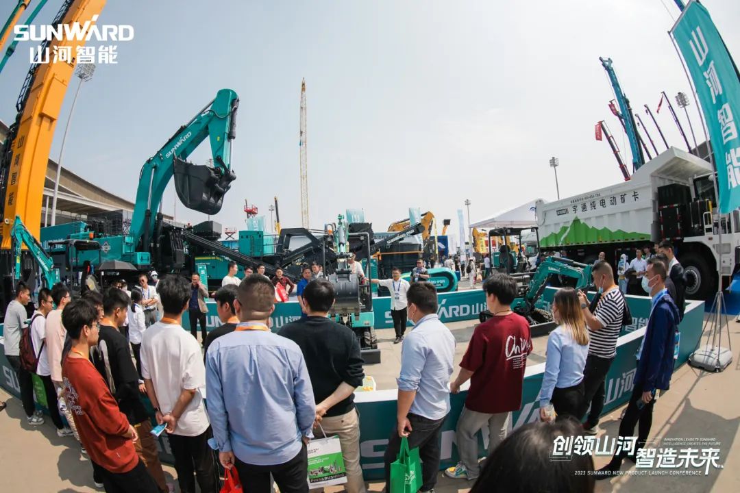 2023 CICEE | SG胜游智能亮相2023长沙国际工程机械展！智能化、电动化产品站C位