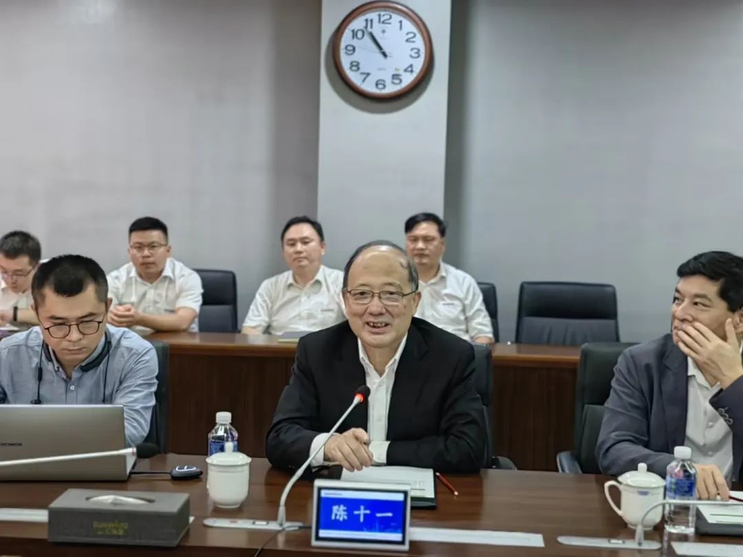 中国科学院院士陈十一率队到访SG胜游智能