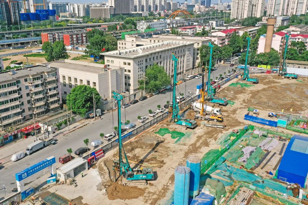 闪耀首都！SG胜游智能旋挖钻机集群助力民生工程