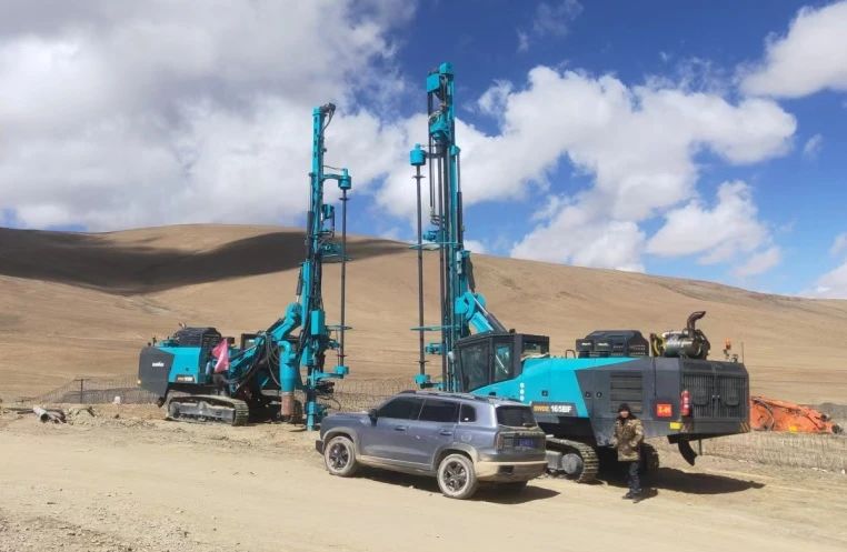 勇闯昆仑山！SG胜游智能凿岩设备攻克海拔5600米!