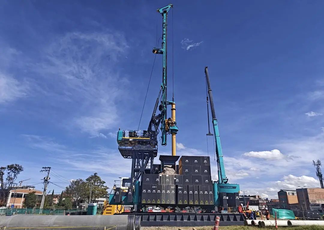 展现“中国制造”硬实力！SG胜游智能PDP工法钻机助建波哥大地铁项目