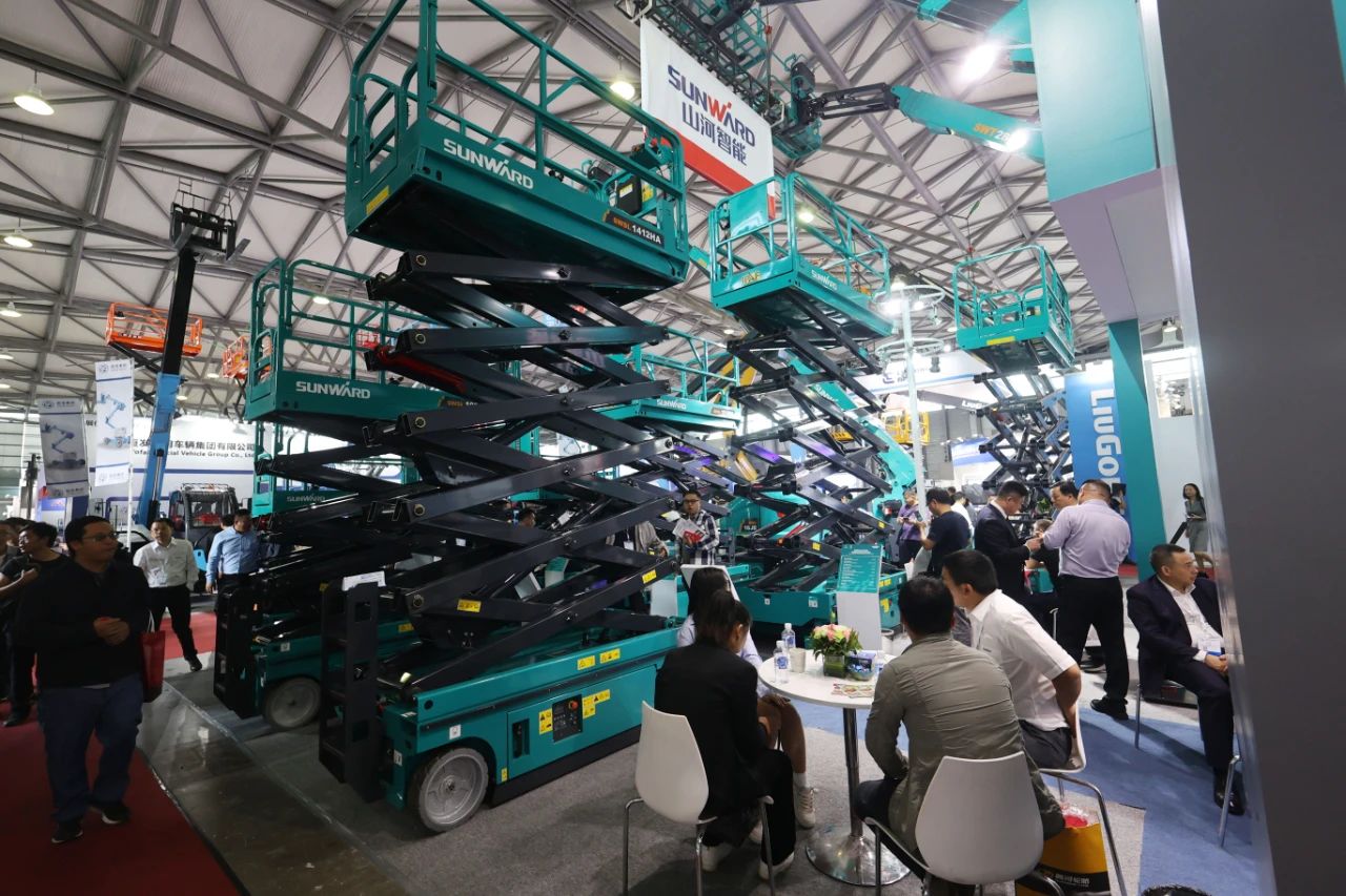 精品出击，闪耀魔都！SG胜游智能全系列高空机械亮相2023亚洲国际高空展