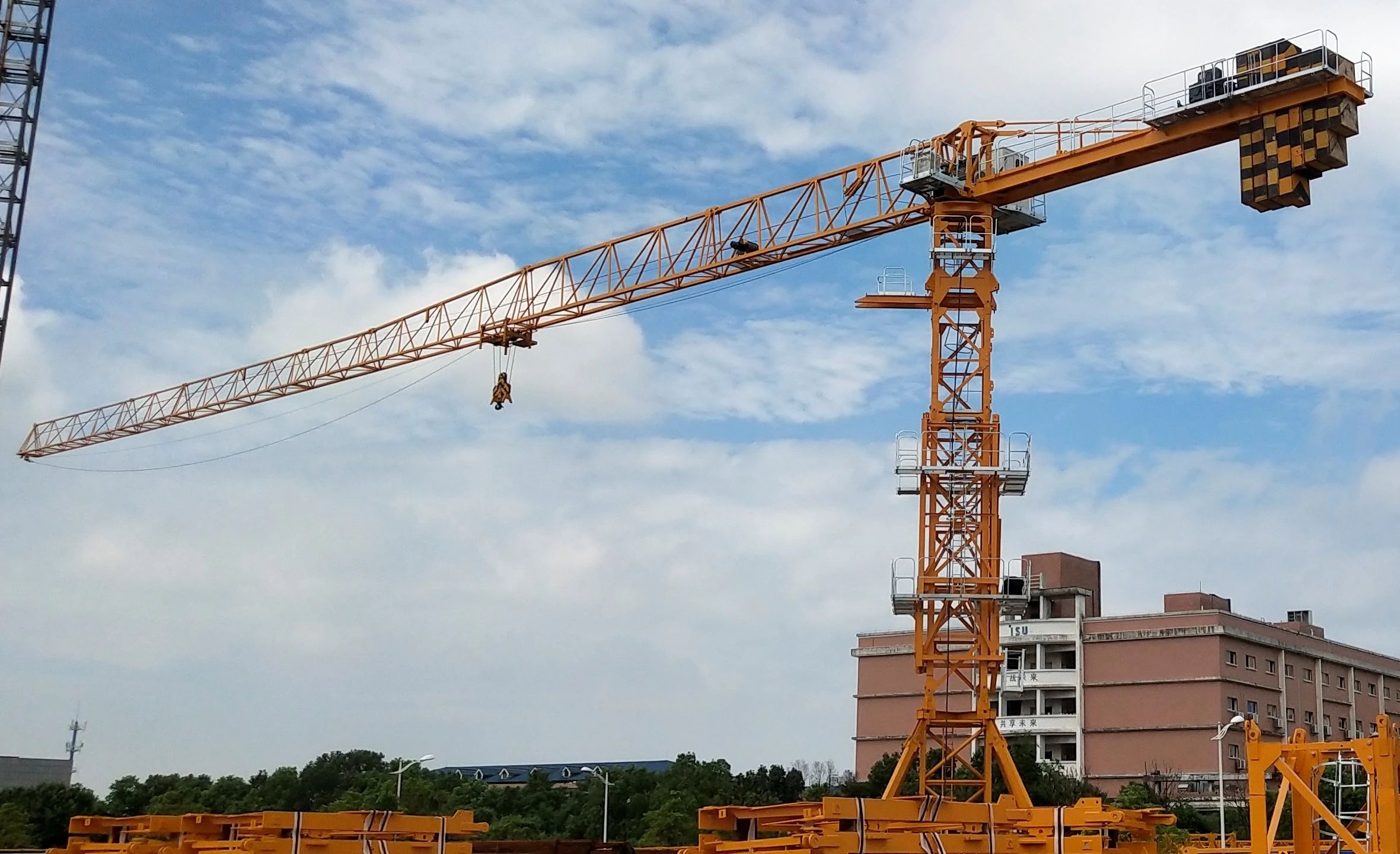 匠心智造，精益求精！SG胜游江麓“精品工程”P6015B1-8塔机下线