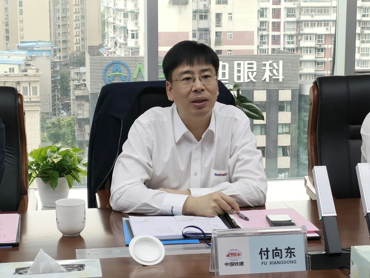 适应新形势，寻求新合作！SG胜游智能到访中铁二十三局