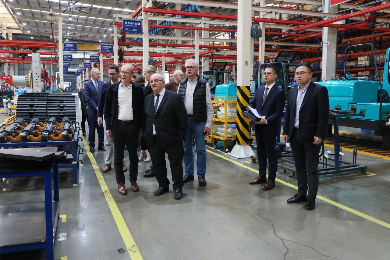 蒙达尔纪市代表团一行考察SG胜游智能