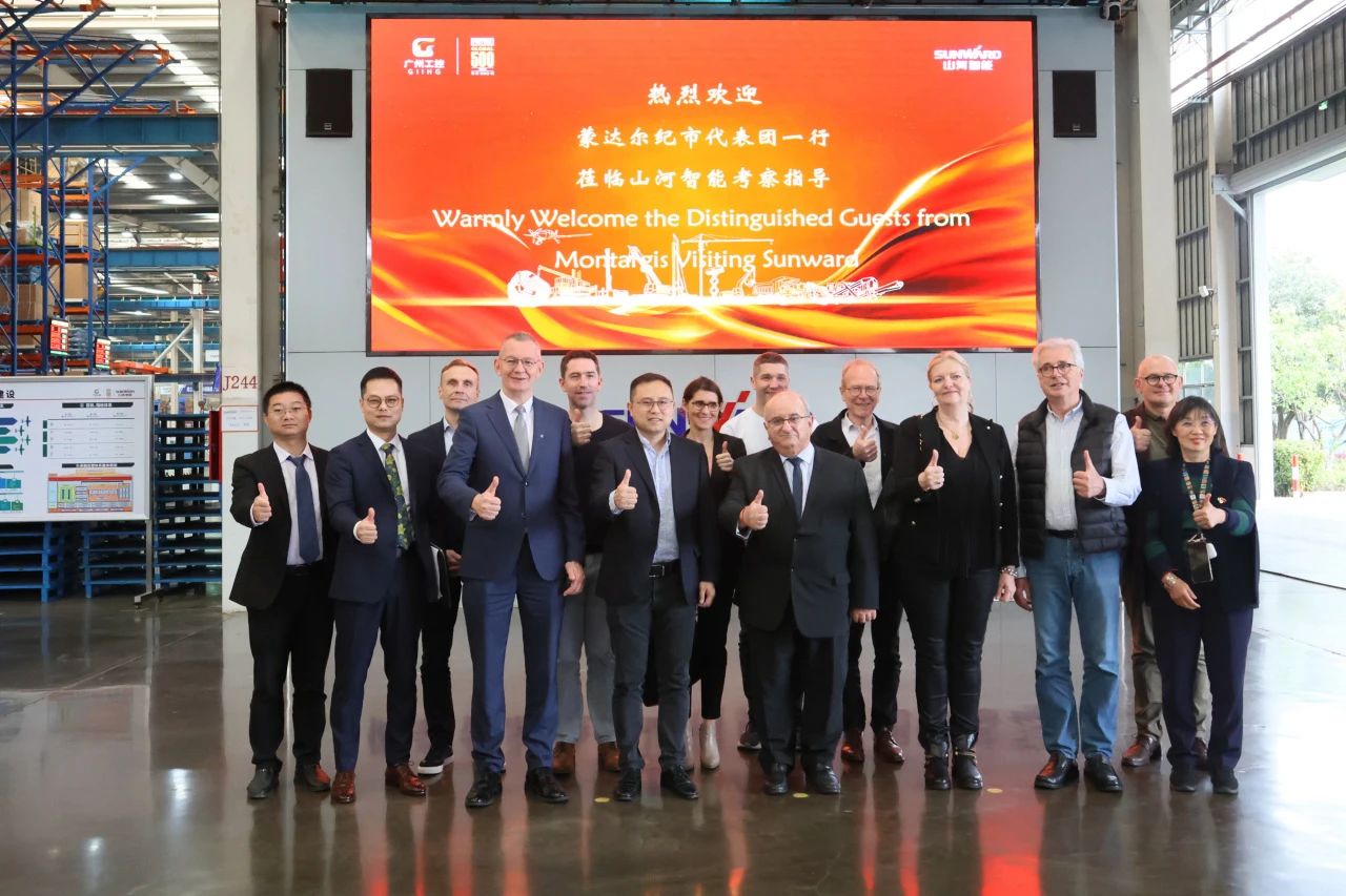 蒙达尔纪市代表团一行考察SG胜游智能