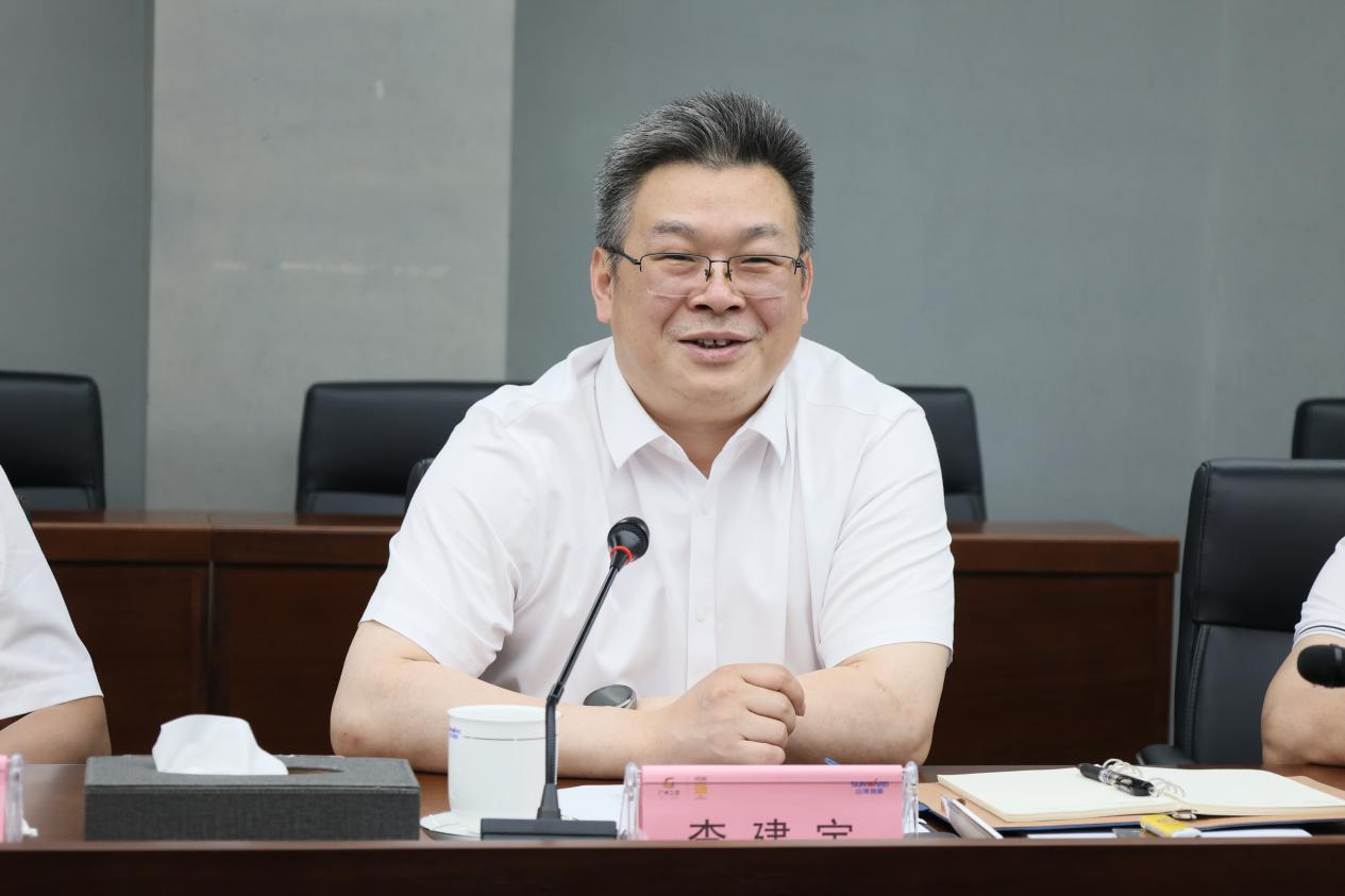 湖南钢铁集团党委书记、董事长李建宇到SG胜游智能调研交流