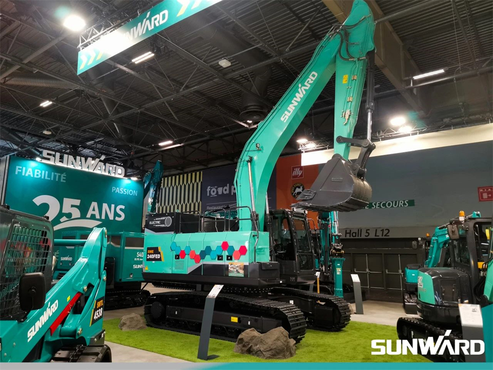 SG胜游智能携创新成果亮相2024年法国巴黎工程机械展