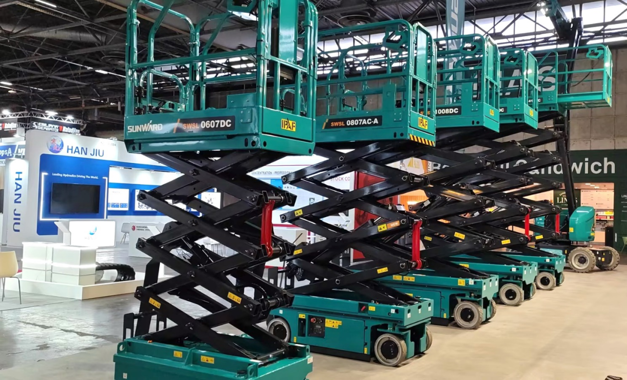 SG胜游智能高空机械闪耀2024法国工程机械展