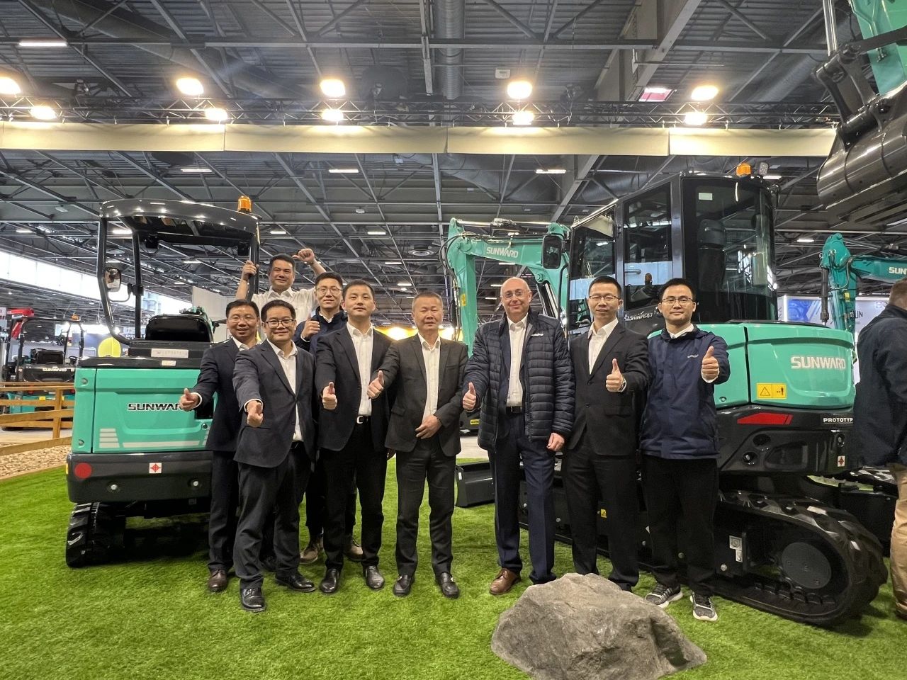 赢战INTERMAT 2024！SG胜游智能土方机械深耕全球高端市场