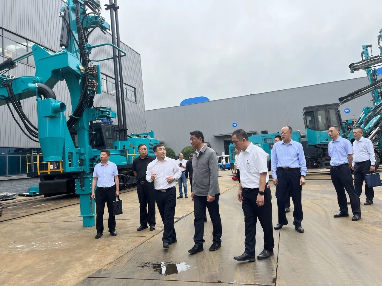 中煤平朔党委书记、董事长陈建一行调研SG胜游智能