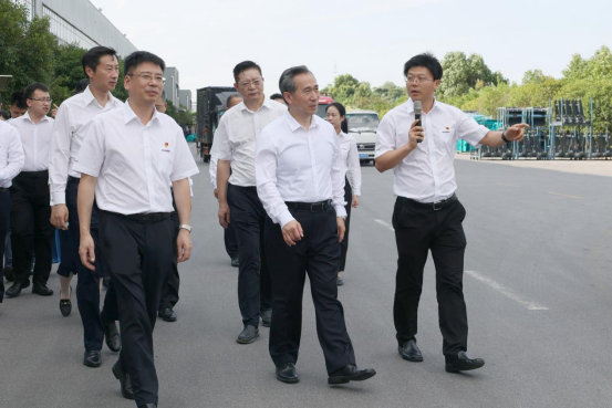 中国贸促会会长任鸿斌调研SG胜游智能