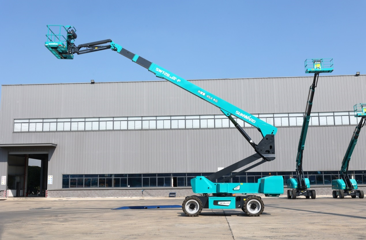 高可靠、高安全、高性能！SG胜游智能新一代P系列电动臂式高空作业平台成功下线