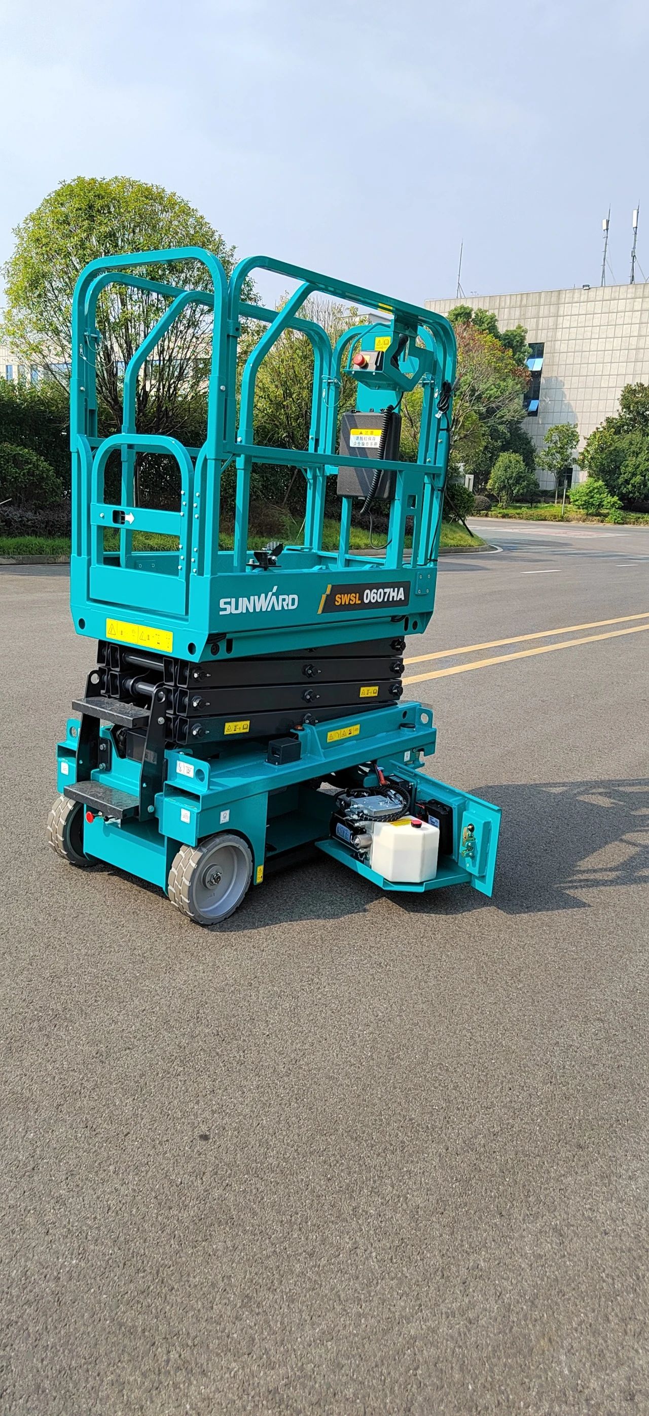 向“新”而行！SG胜游智能又一款电动液驱剪叉式高空作业平台发布