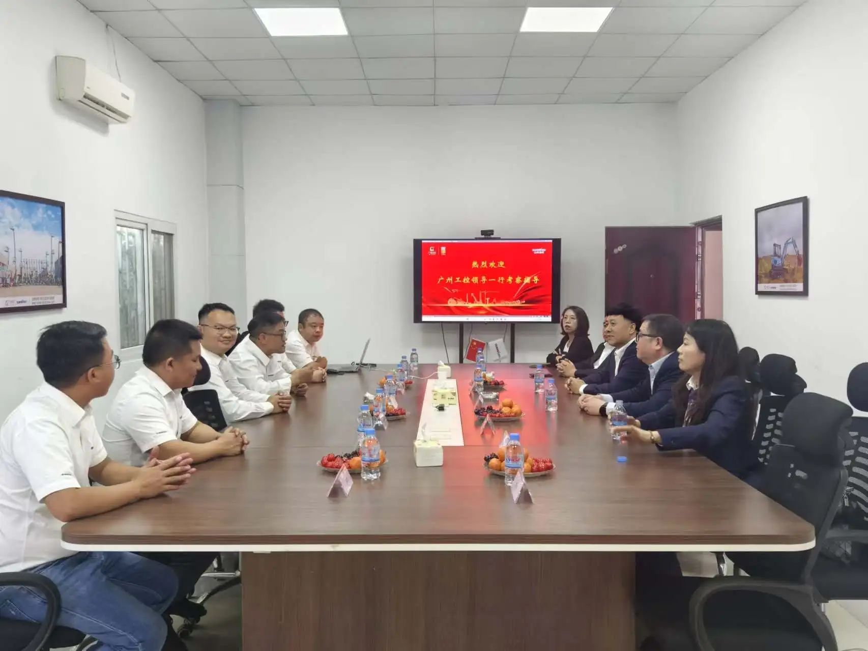 广州工控集团党委书记、董事长景广军率队考察SG胜游智能柬埔寨子公司