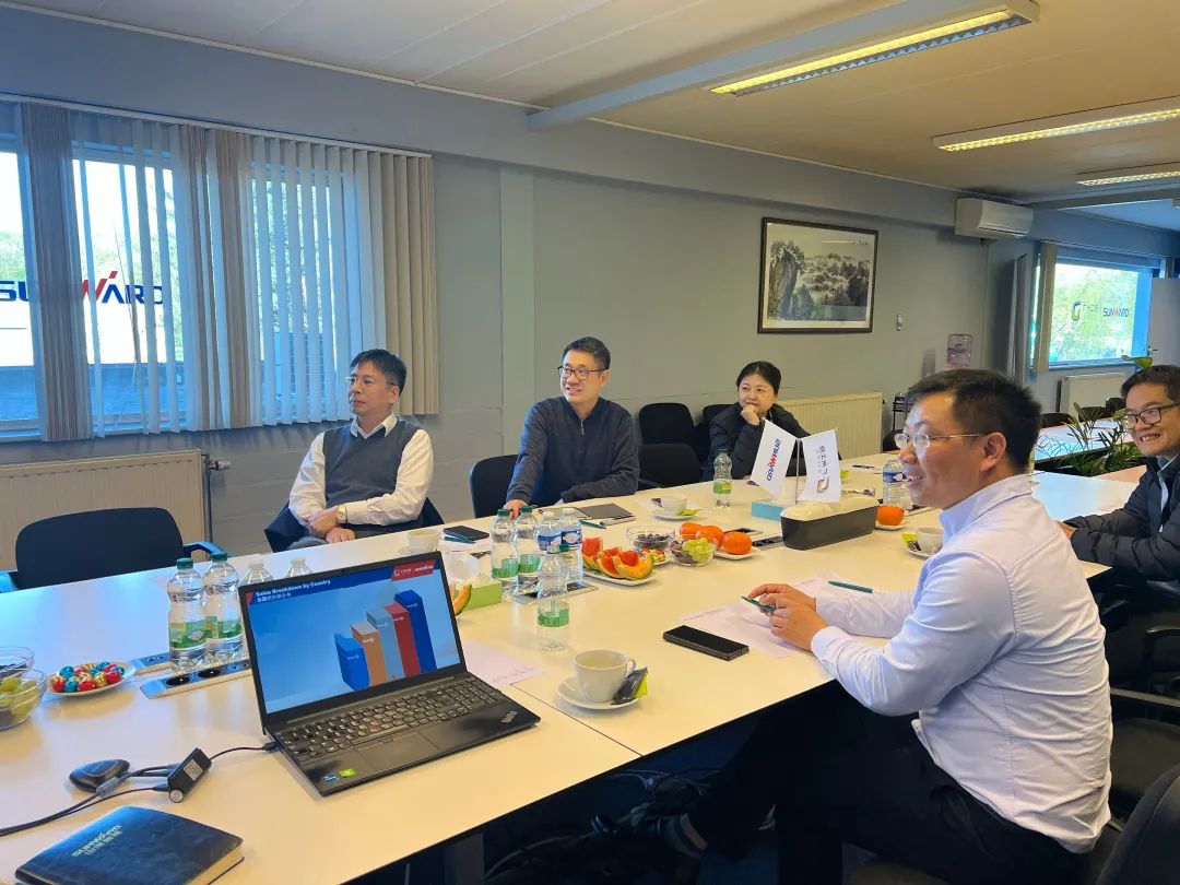 SG胜游智能董事长付向东带队赴欧洲子公司考察调研