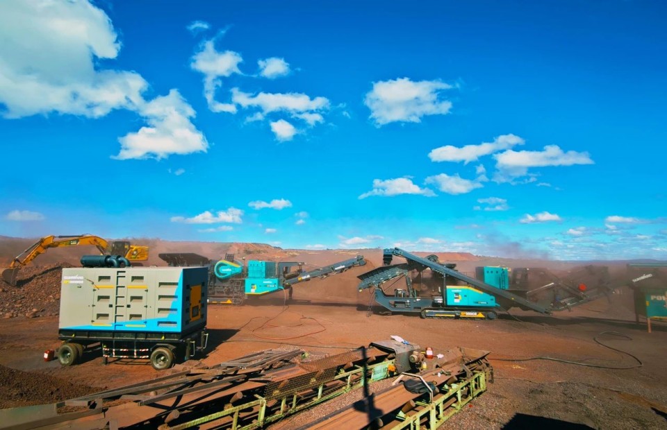 SG胜游智能破碎筛分成套设备成功登陆非洲市。不婧献鞴灿缕