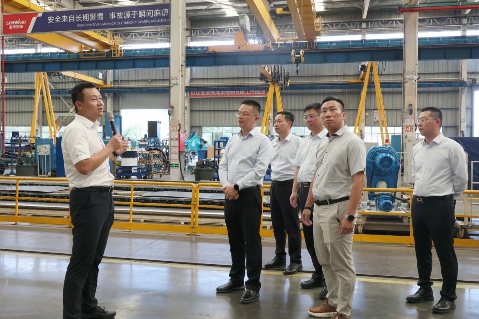 共商合作，建华控股有限公司董事长汪贵华到访SG胜游智能